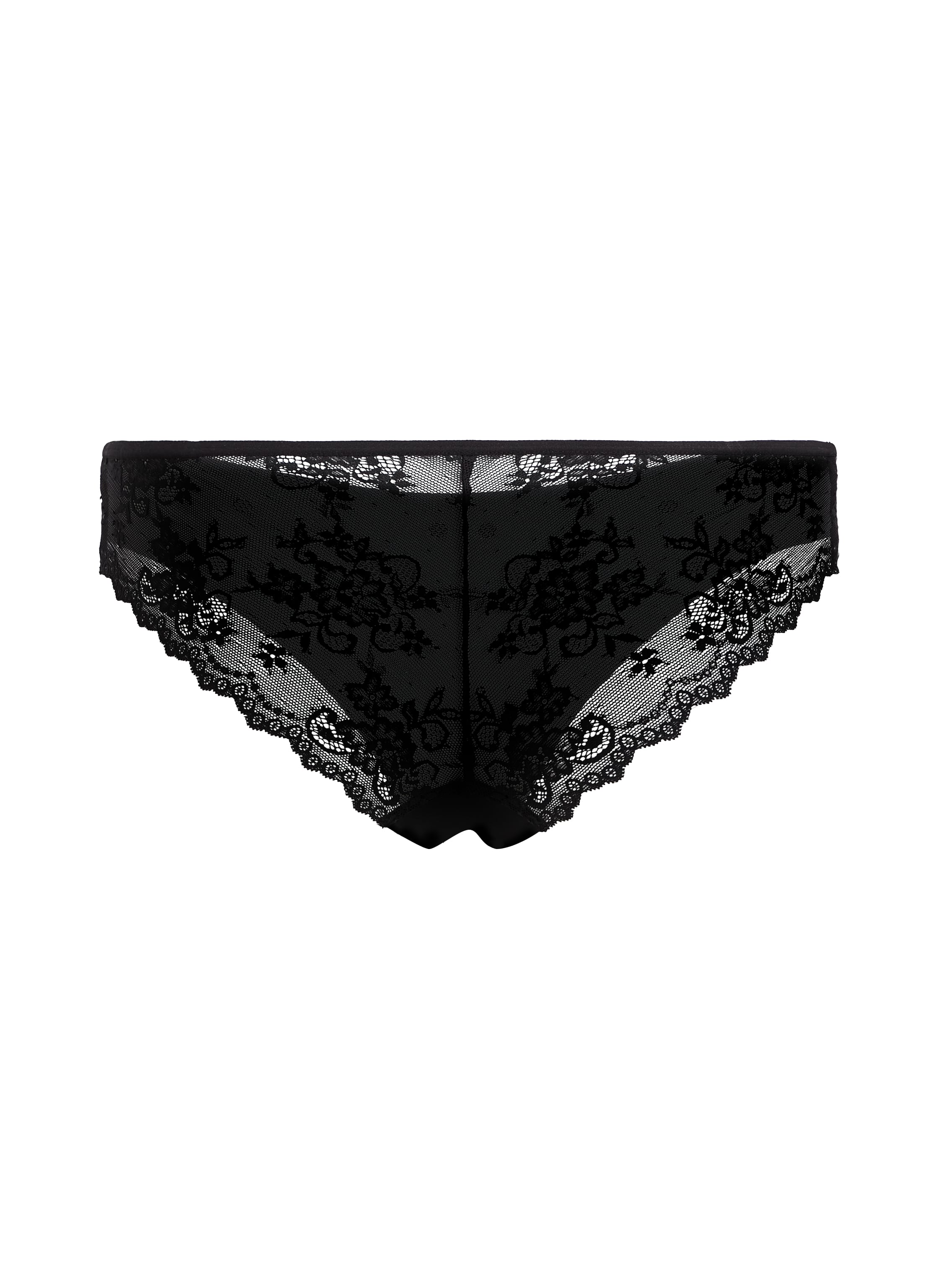 Brazyliany Lace Back, Czarny, main