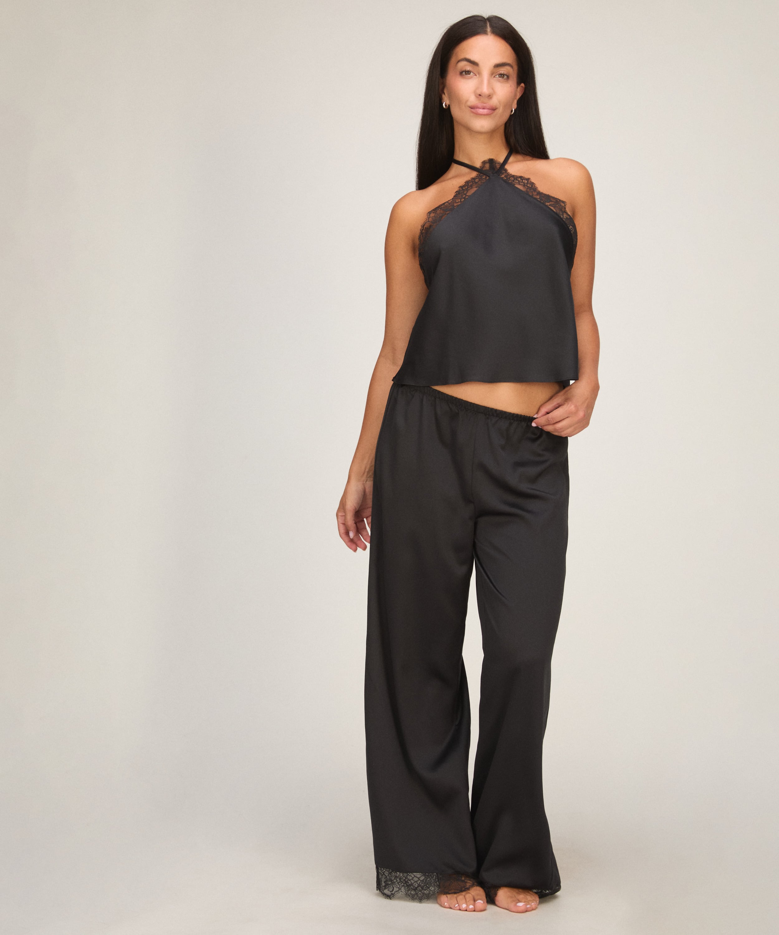 Pant Cecilia, Czarny, main