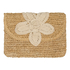 Flower Beach Clutch, Beżowy