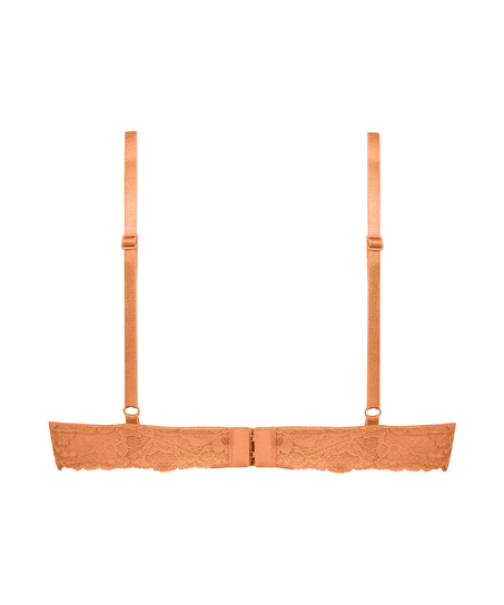 ﻿Biustonosz usztywniany z fiszbinami Marine, Pomarańczowy