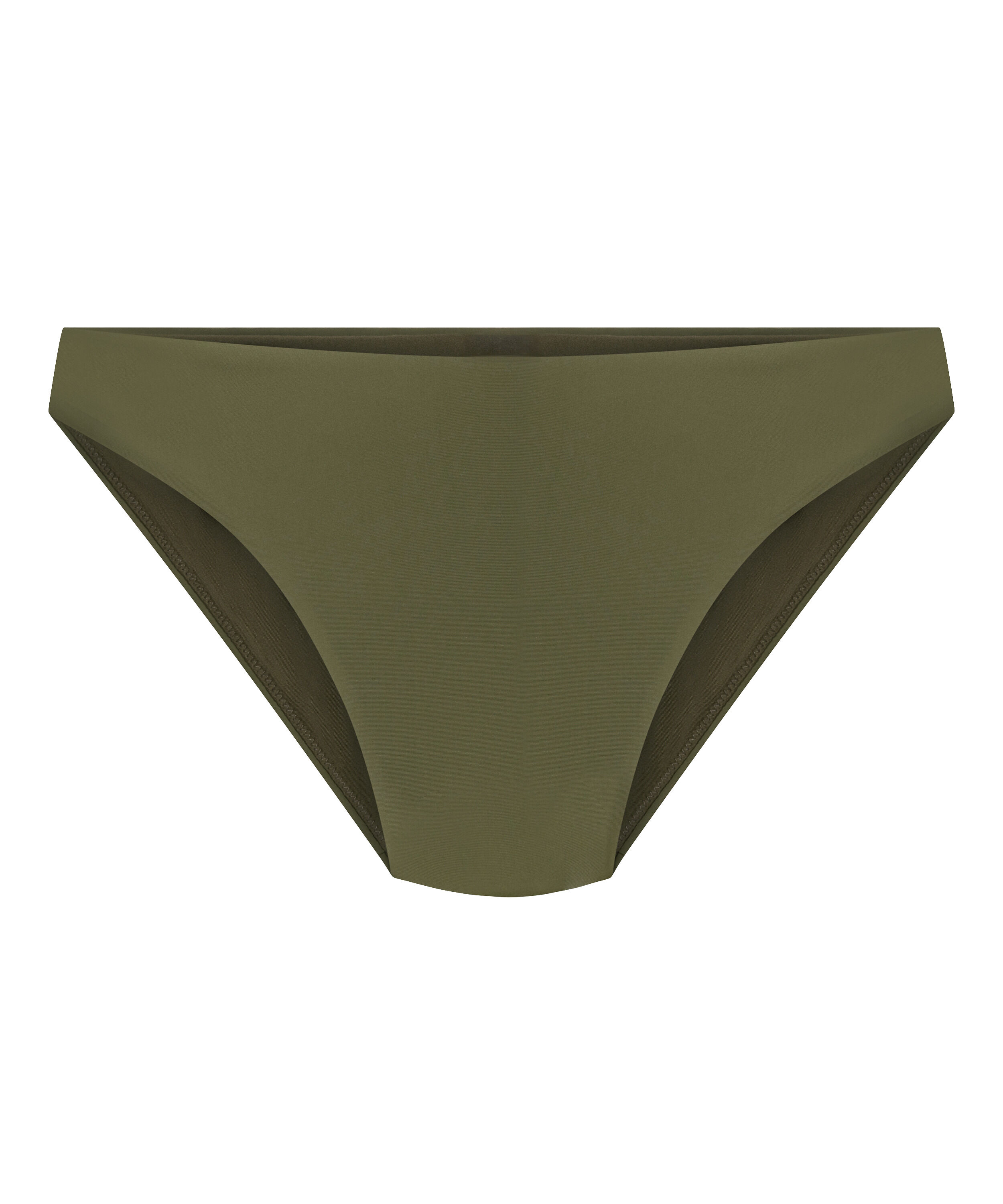 Majtki Bikini Wysoko Krojona Luna, Zielony