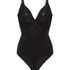 Nieusztywniane Body Smooth, Czarny