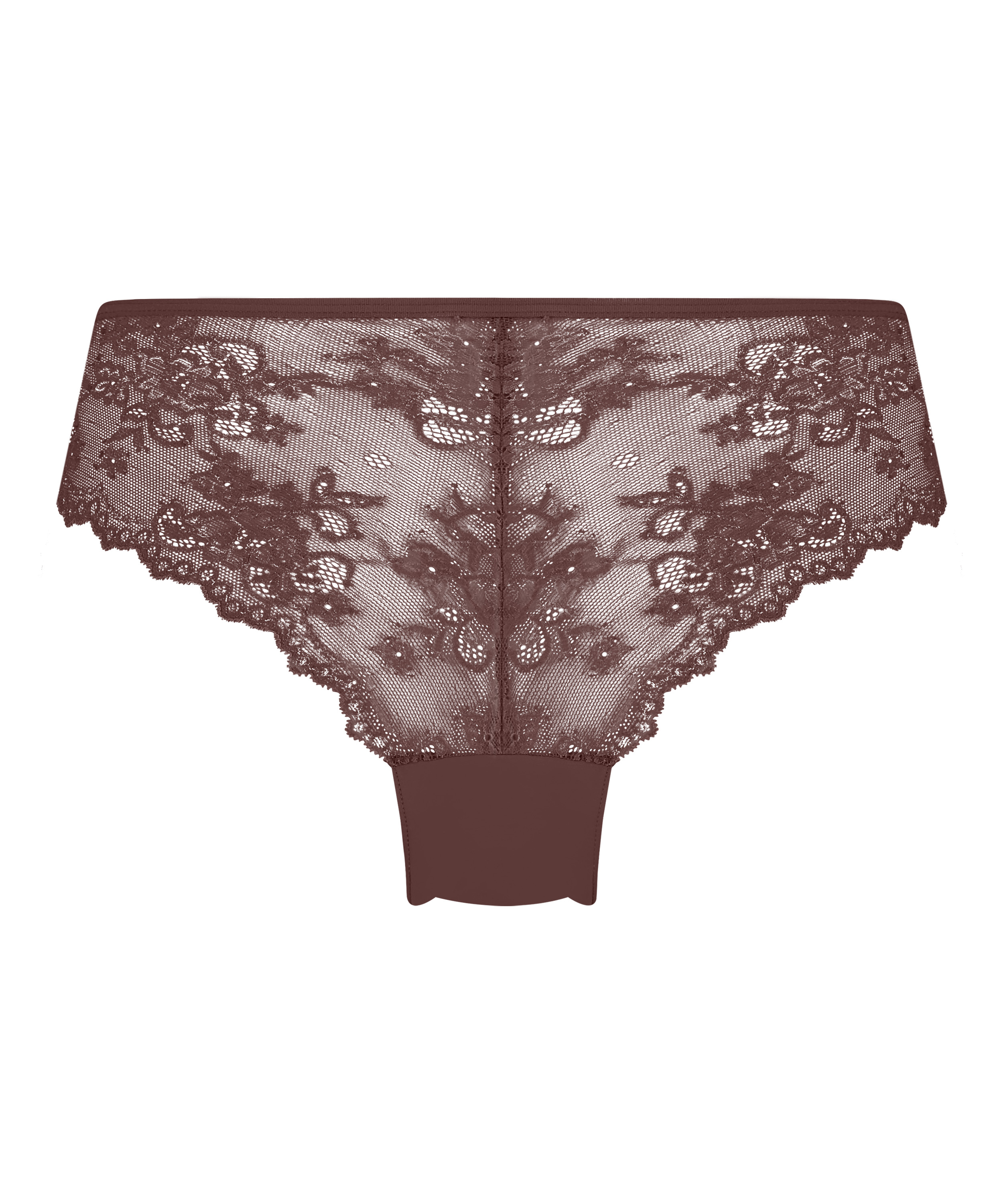 Brazyliany Lace Back, Brązowy, main