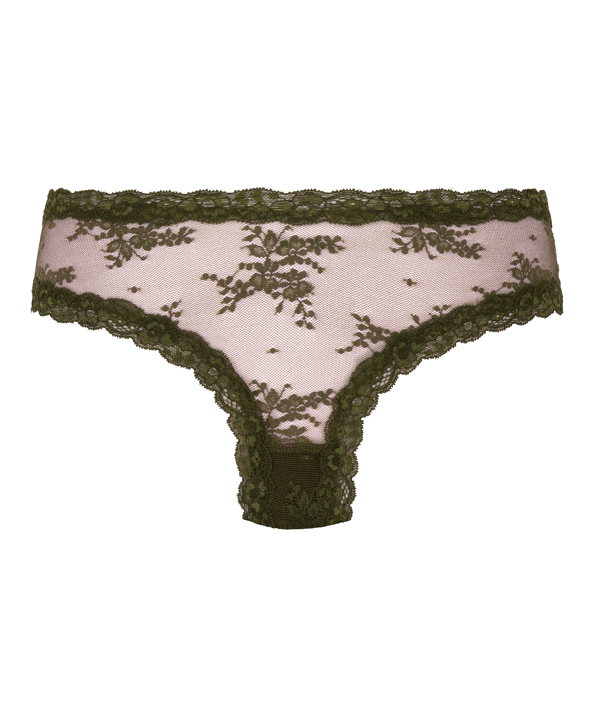 Brazyliany V-shape Mesh, Zielony, main