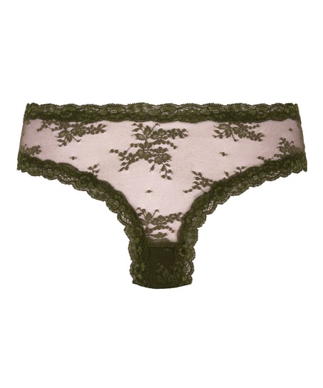 Brazyliany V-shape Mesh, Zielony