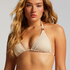 Tr&oacute;jkątna szydełkowa g&oacute;ra od bikini, Biały