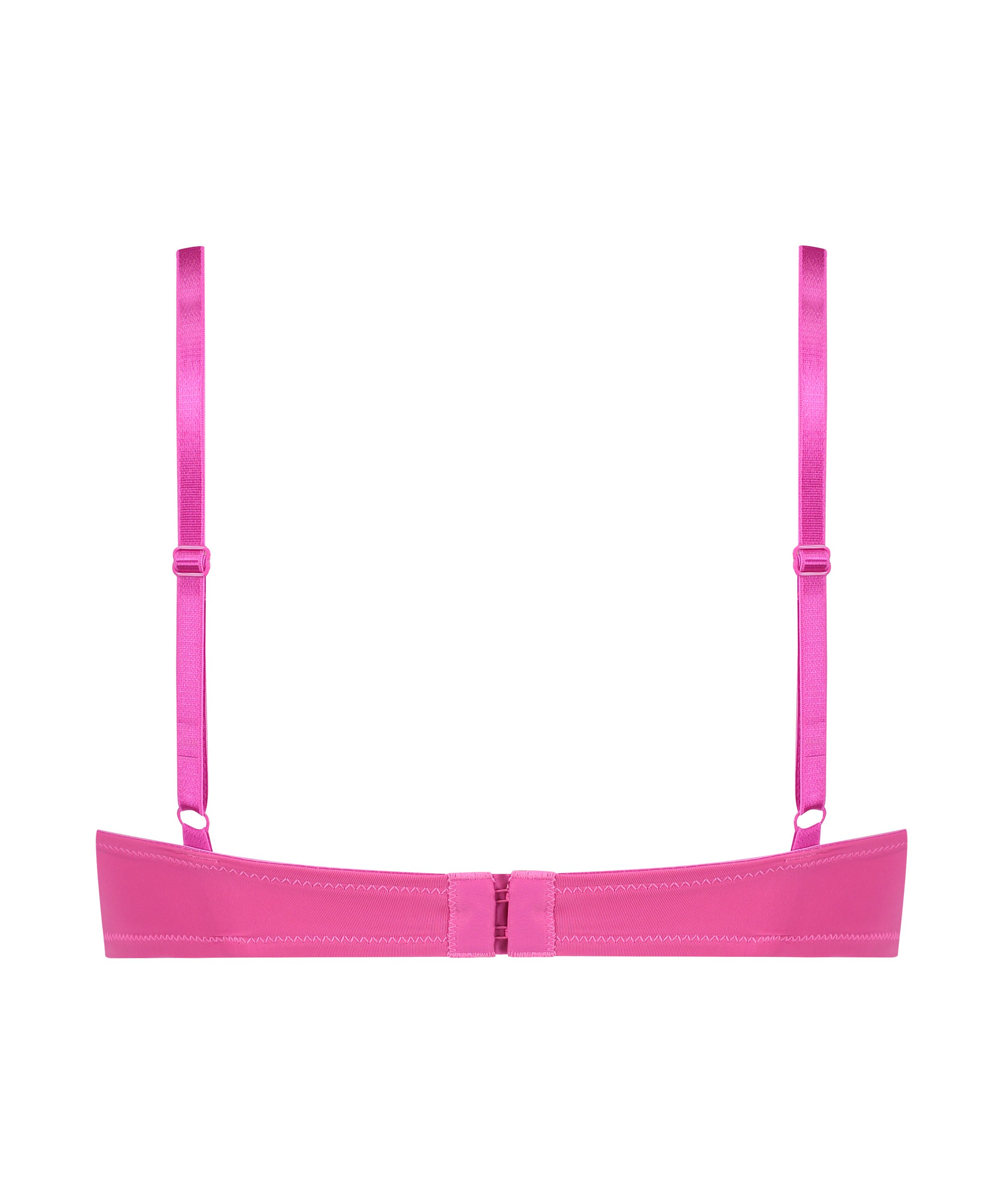 ﻿Biustonosz usztywniany z fiszbinami Plunge, Różowy, main