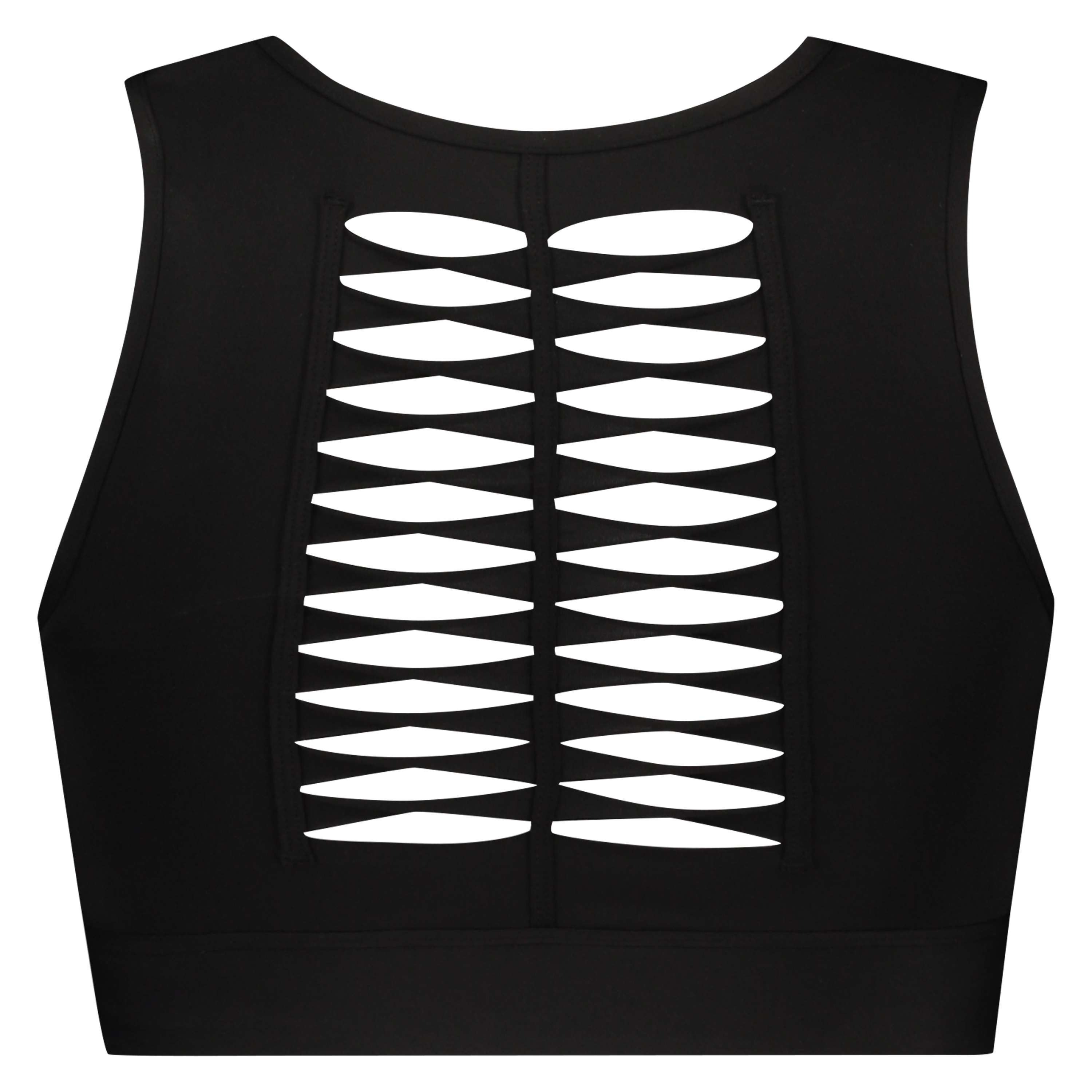 HKMX The Classic Level 1 Sports Bra, Czarny, main