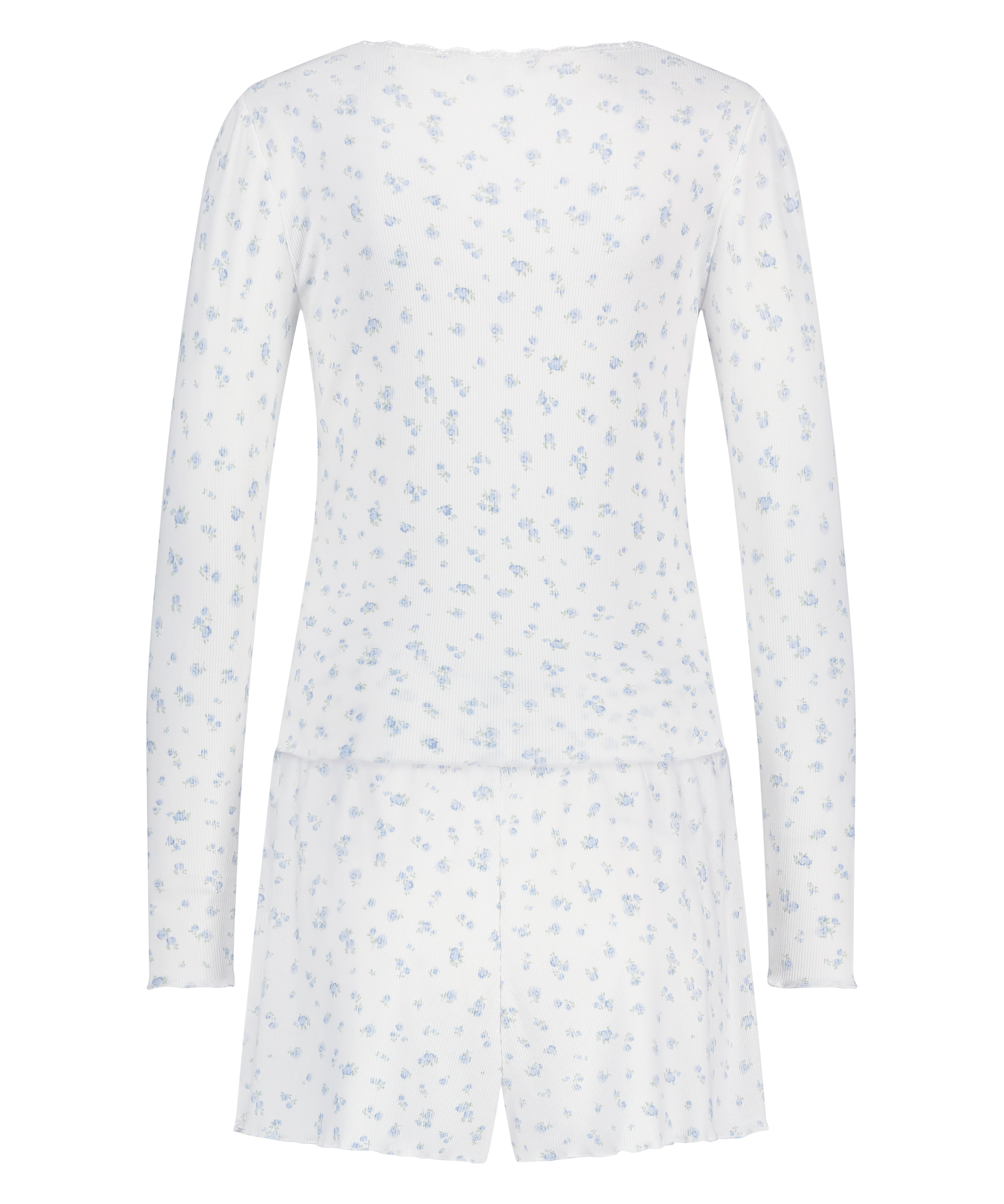 Piżama Rib, Niebieski, main