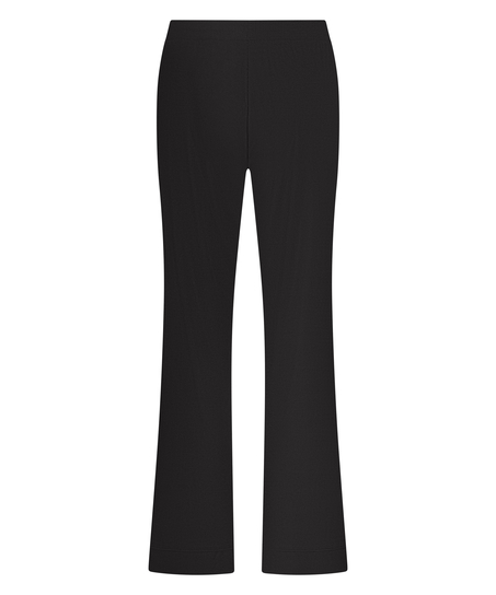 Spodnie Rib Essential, Czarny