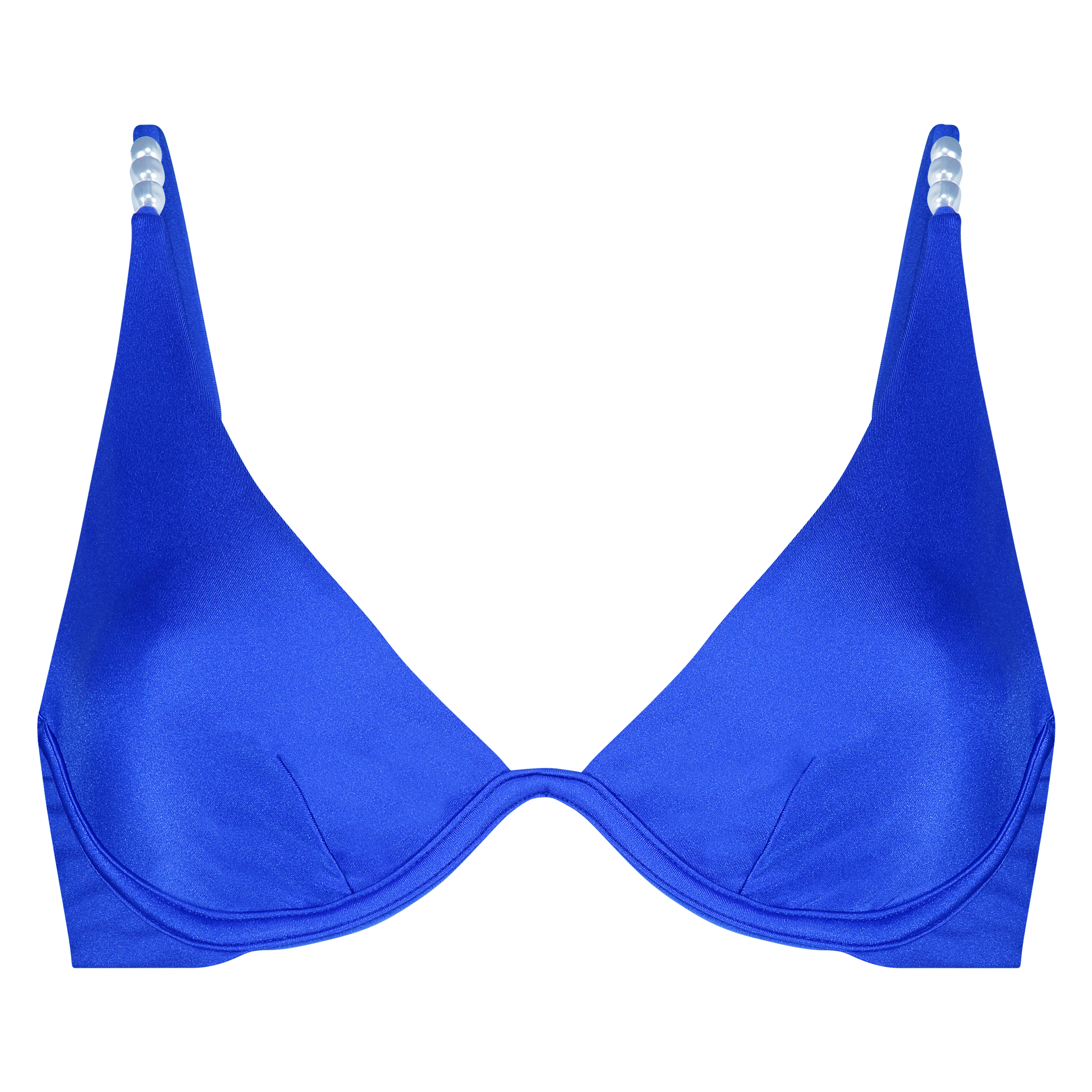 Monaco Non-Padded Underwired Bikini Top Vivian Hoorn, Niebieski, main