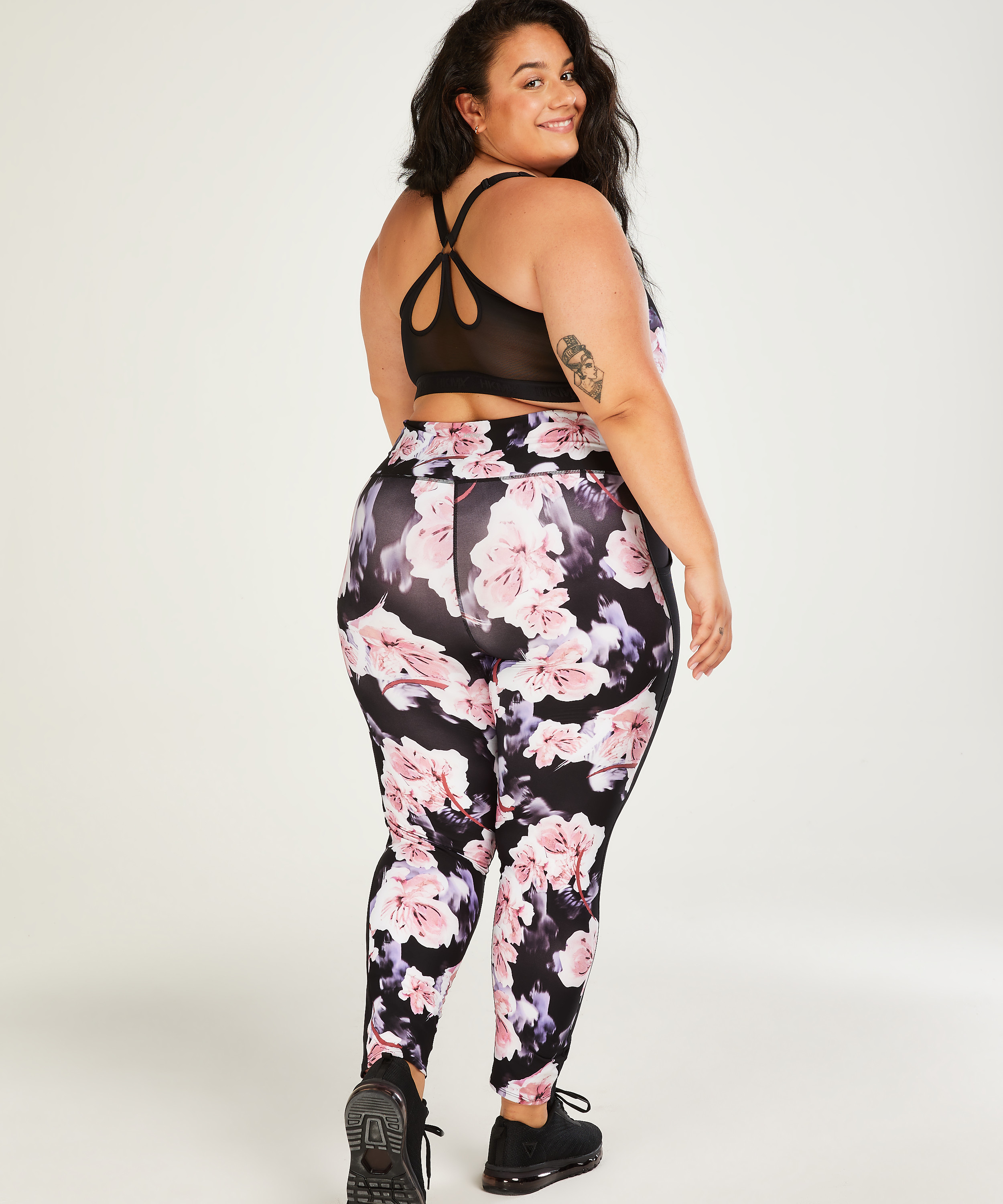 Biustonosz sportowy HKMX All Star Level 3, Czarny, main