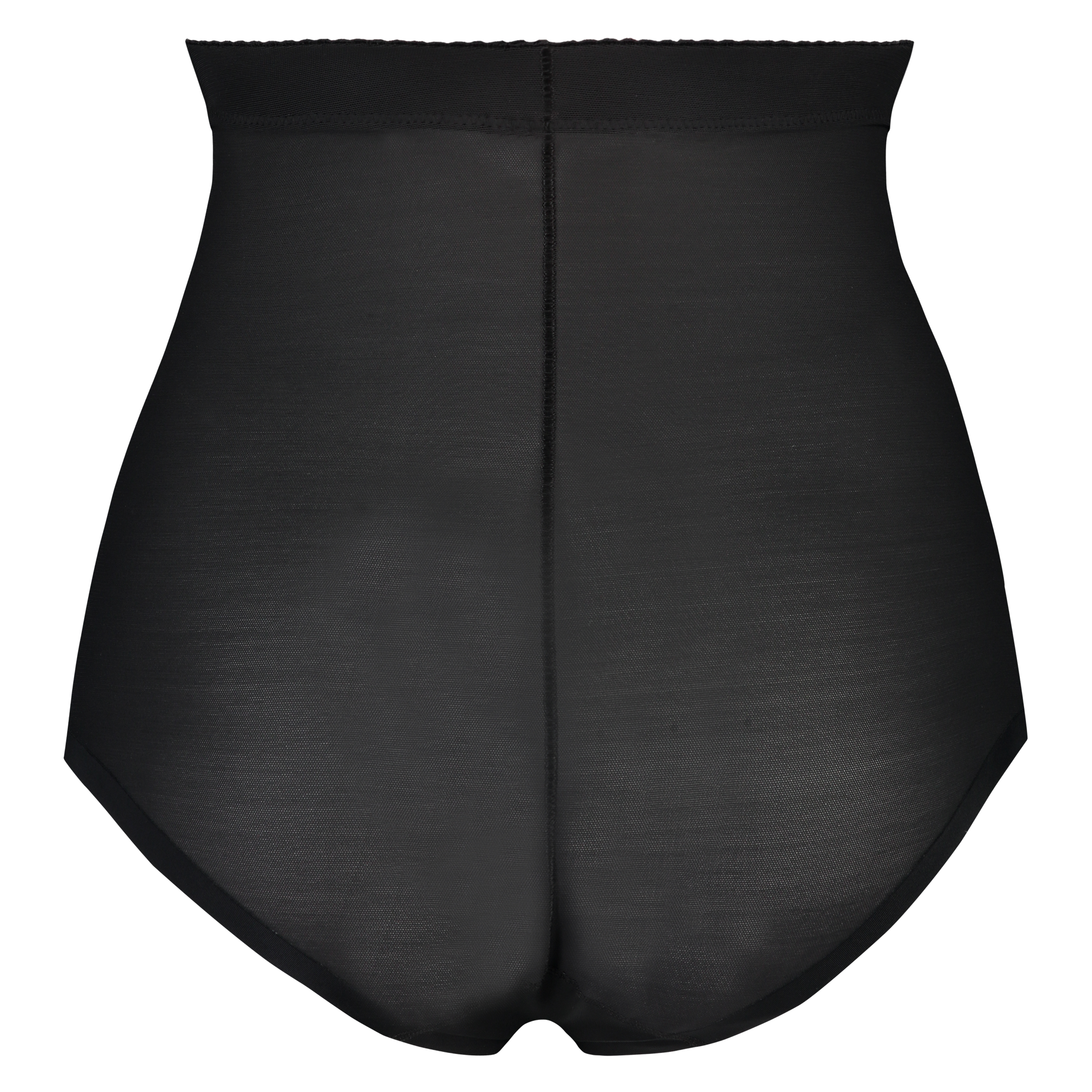 Sculpting scallop high waisted brief - Level 3, Czarny, main