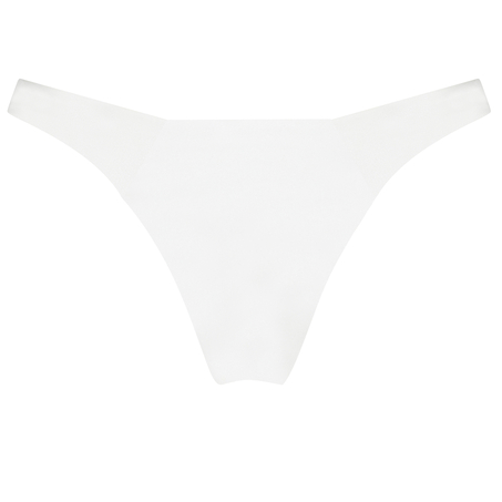 Lola high leg bikini bottoms, Biały