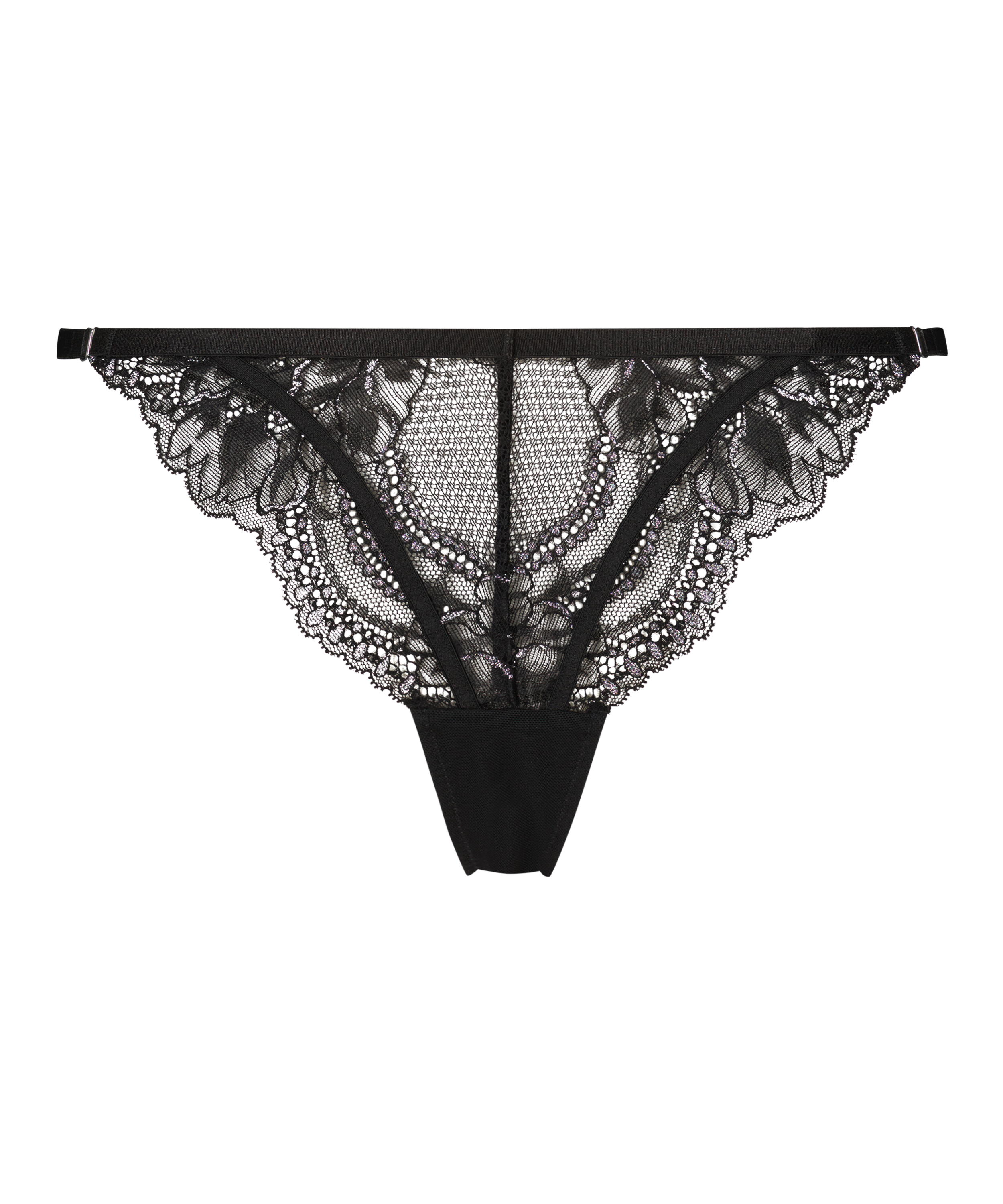 Stringi Donna Sparkle, Czarny, main