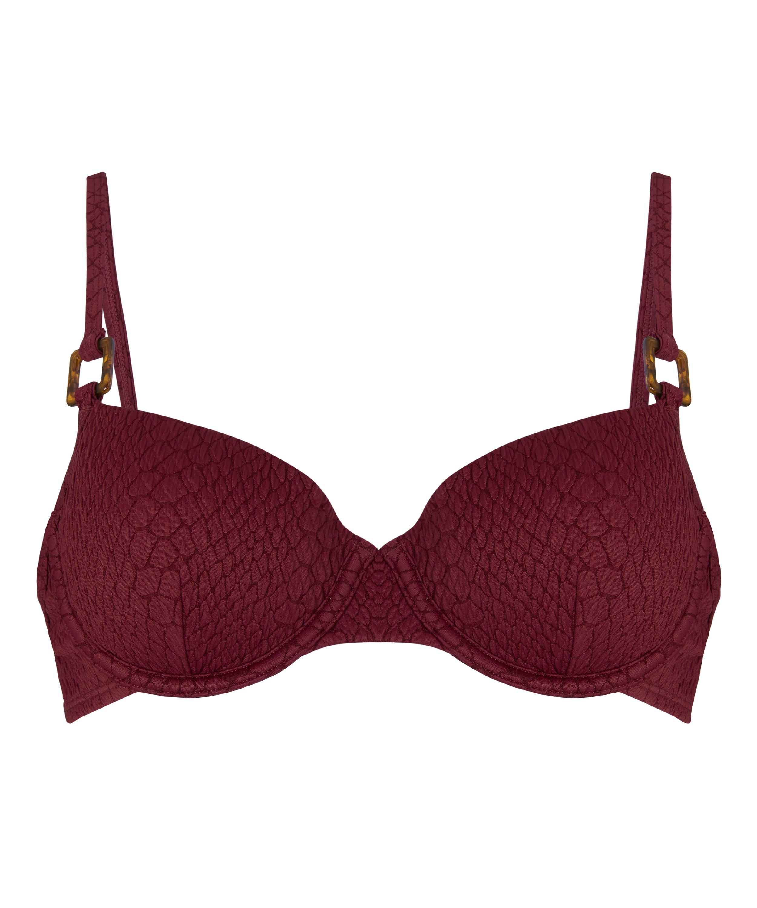 Tr&oacute;jkątny Top Bikini Aruba, Fioletowy, main