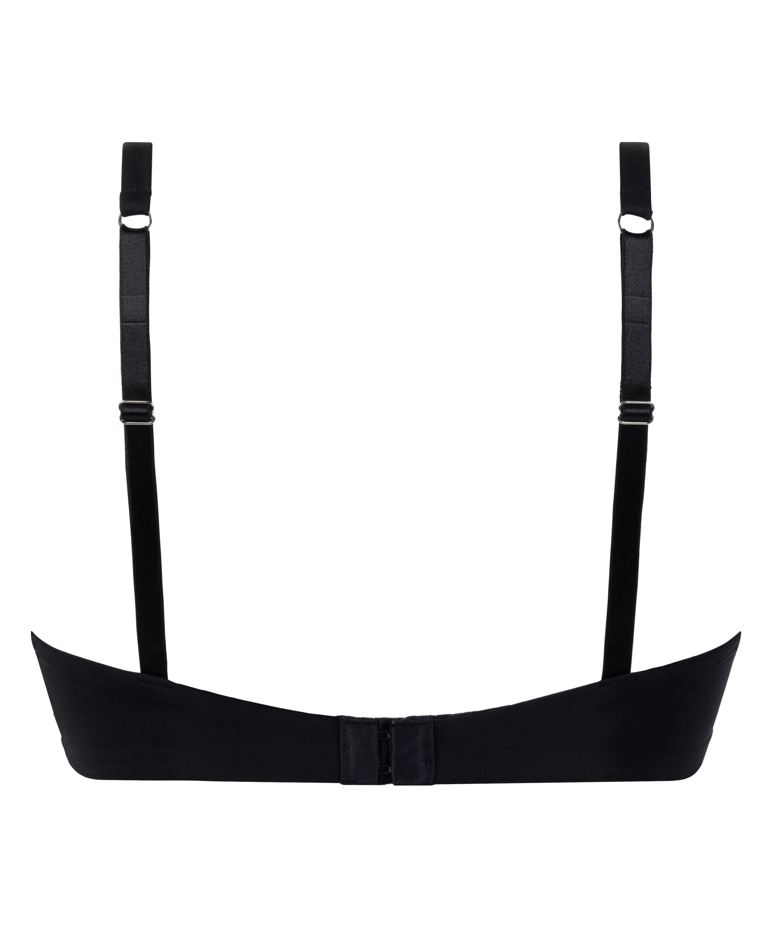 Usztywniony biustonosz bez fiszbinów Lea Lace, Czarny, main