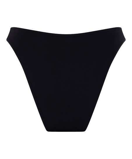 Neoprenowe bikini z wysokimi nogawkami, Czarny