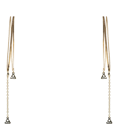 Odpinane ramiączka do biustonosza, Żółty