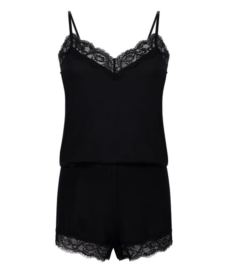 Zestaw piżamowy, Czarny