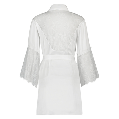 Kimono Satin Lily, Biały