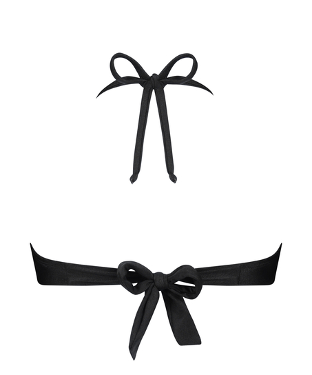 G&oacute;ra od bikini typu bandeau Yucatan, Czarny