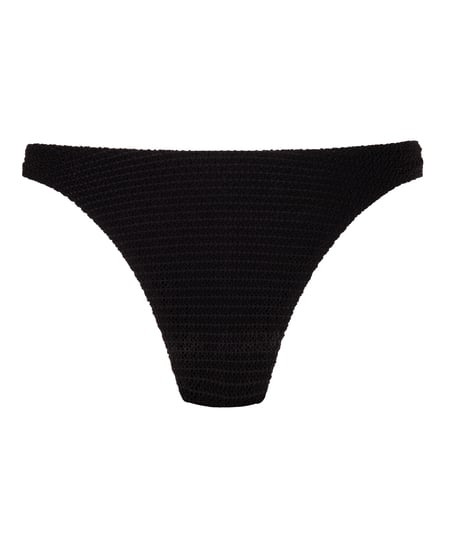 Figi od bikini Cabo z wysokim stanem, Czarny