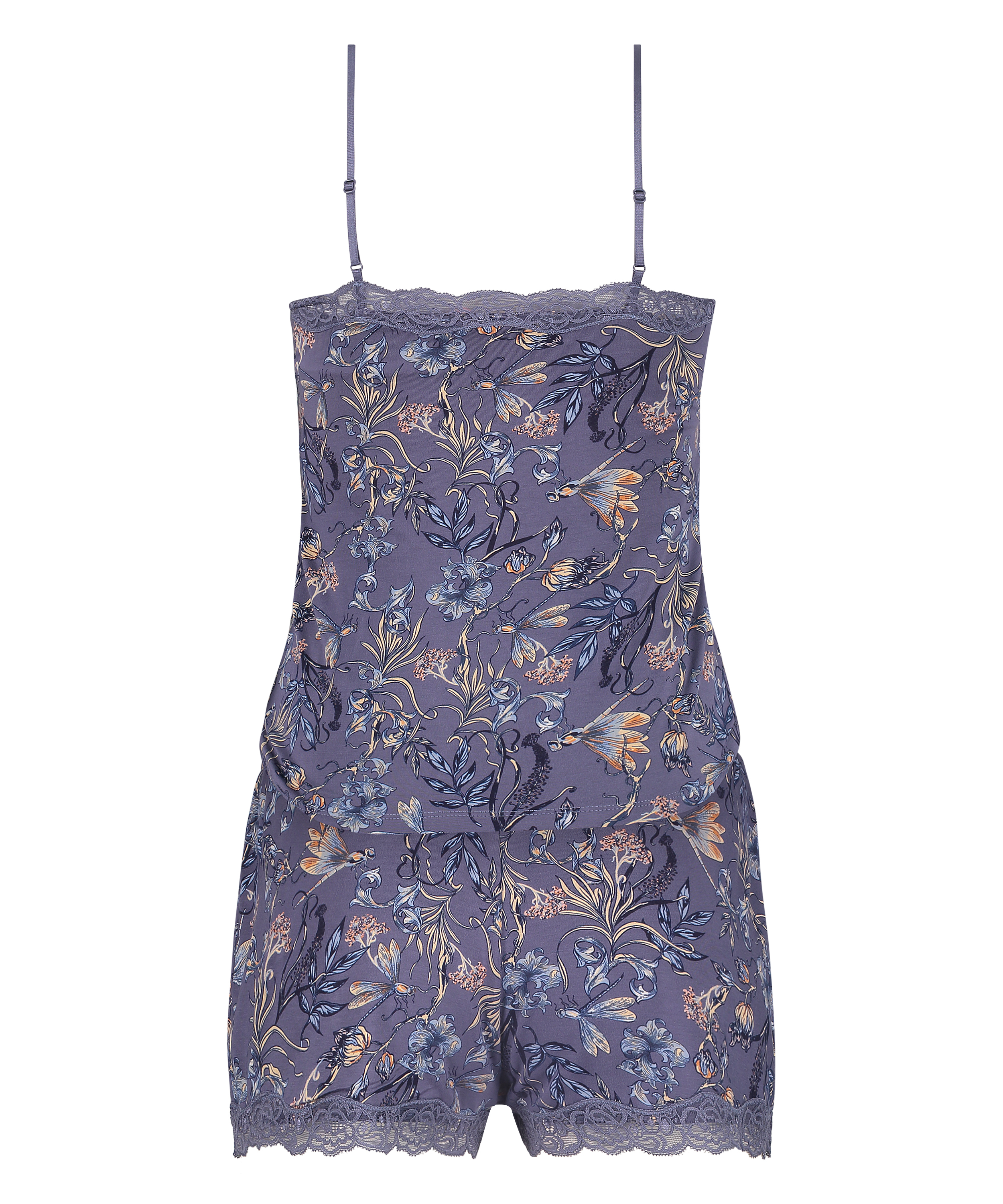 Zestaw piżamowy, Niebieski, main