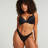 Marina Extra Low Thong, Czarny