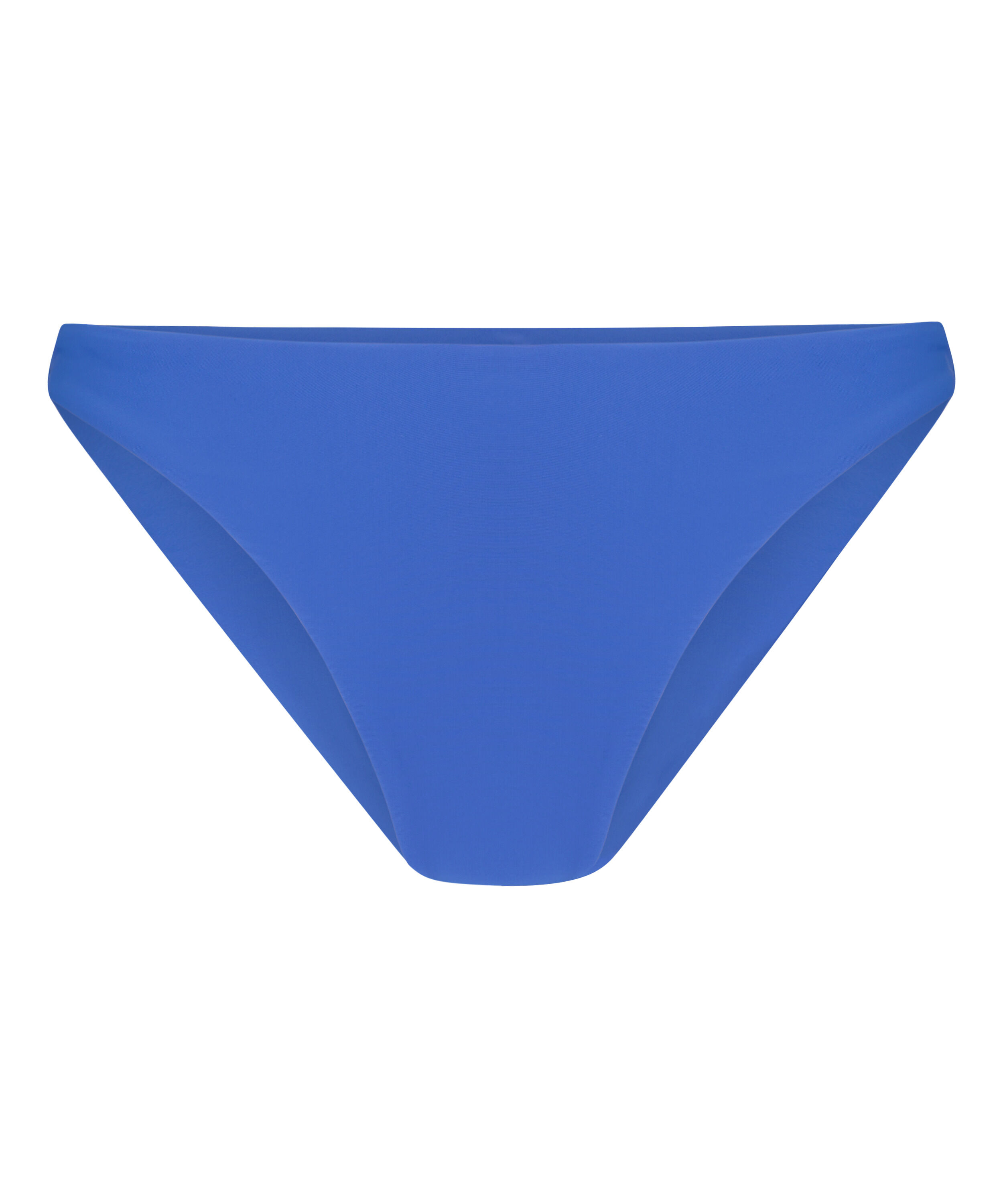 Figi Bikini Highleg Luxe, Niebieski