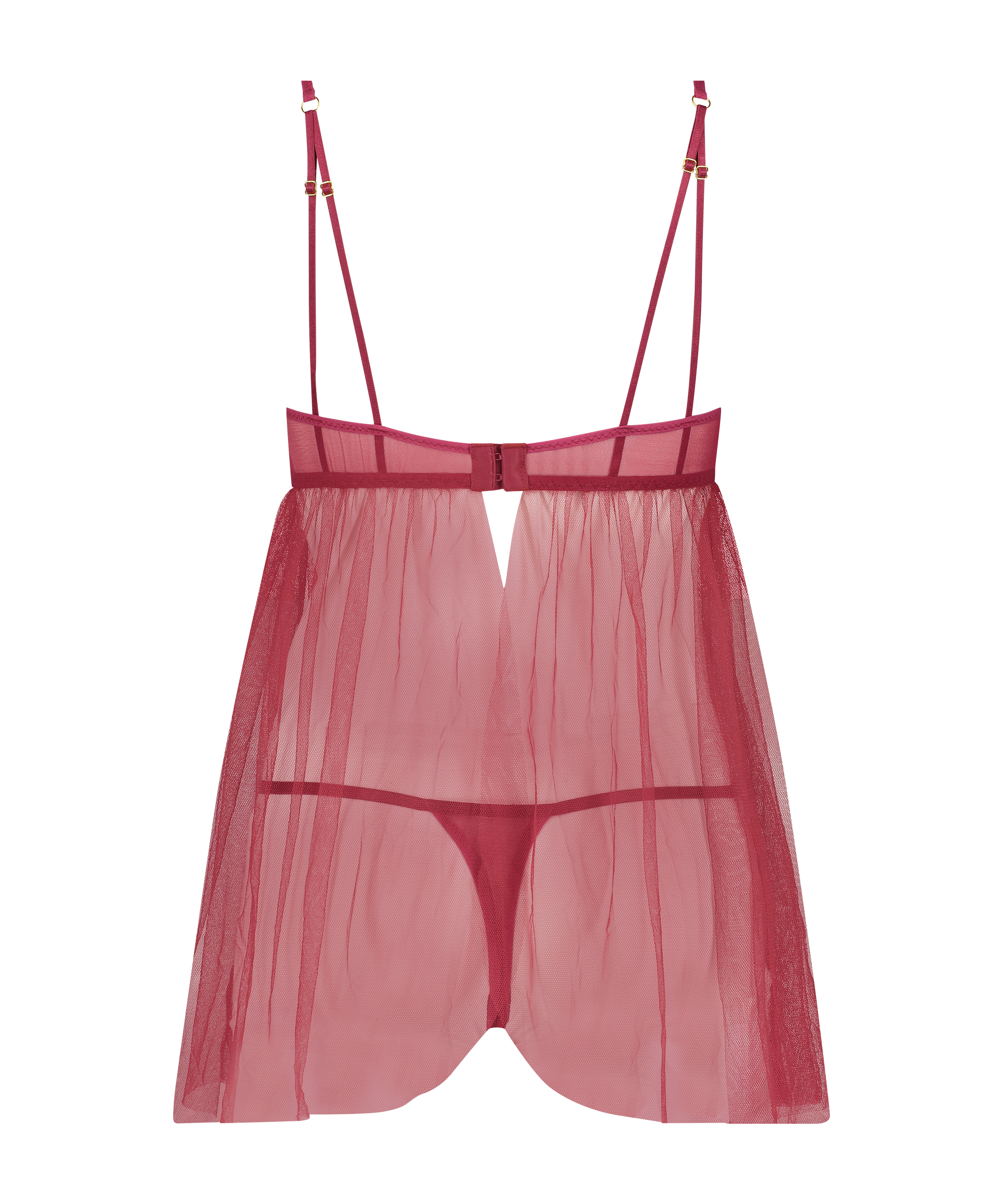 Sukienka Babydoll Emily, Czerwony, main