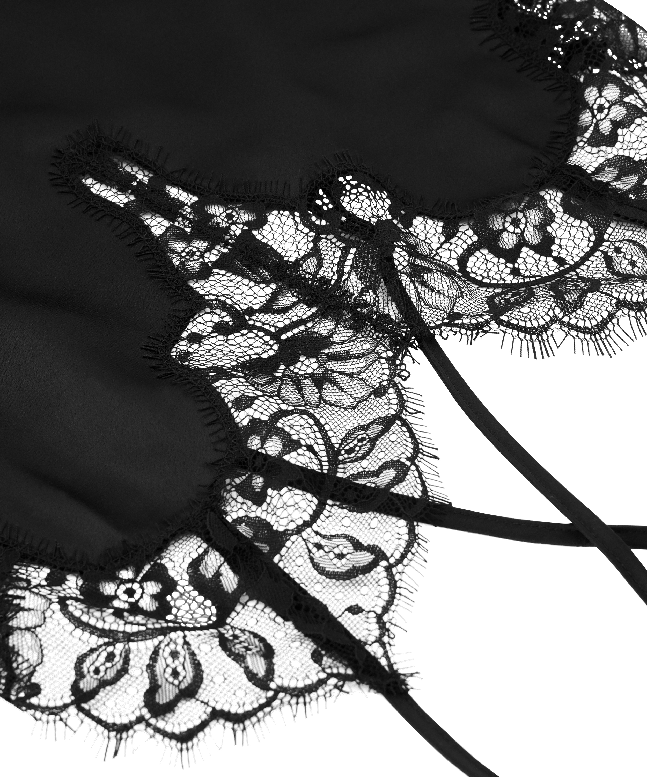 Koszulka nocna Valerie, Czarny, main