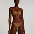 G&oacute;ra od bikini bandeau Goldie Shimmer, Ż&oacute;łty