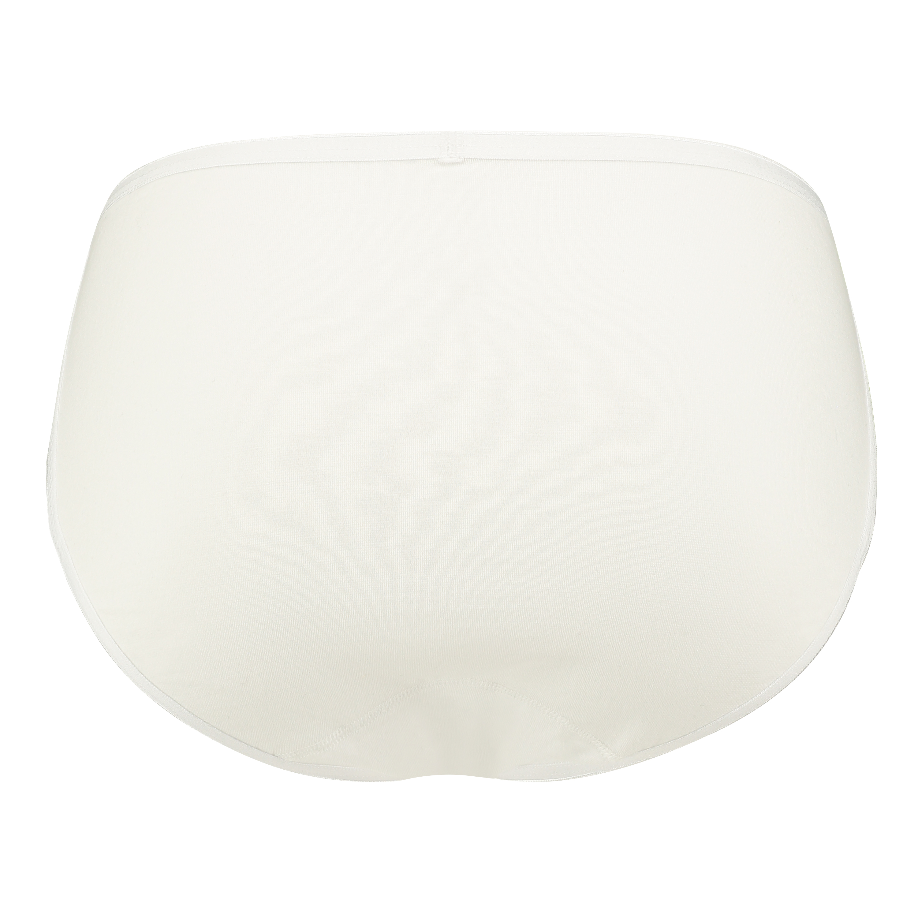 Koronkowe majtki midi Superslip, Biały, main