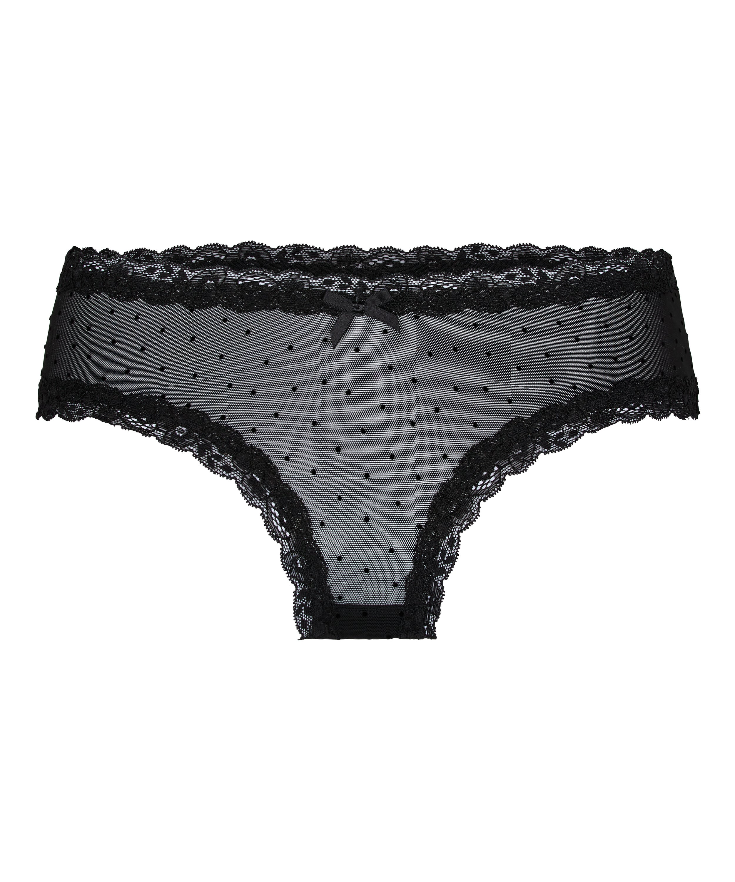 Brazyliany V-shape Mesh, Czarny, main