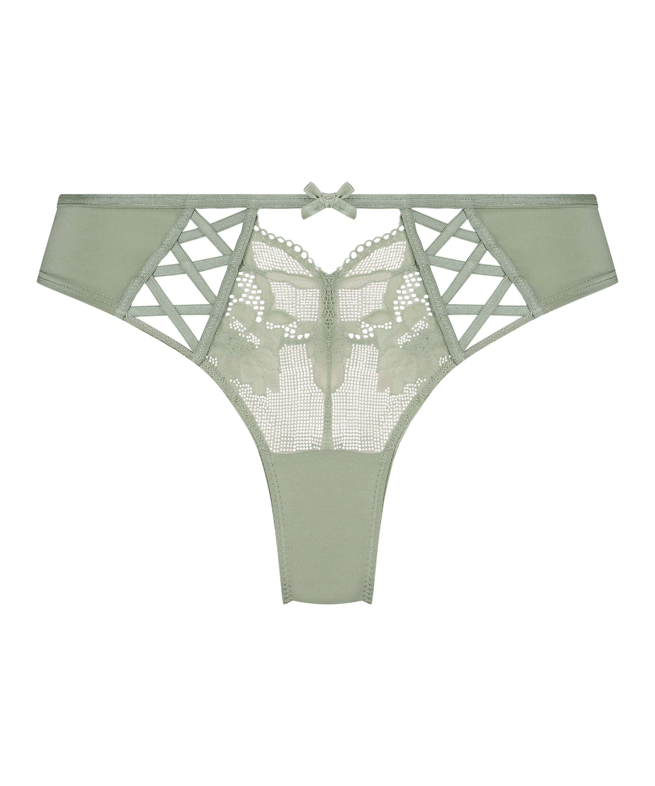 Figi typu cheekini Gunila, Zielony, main