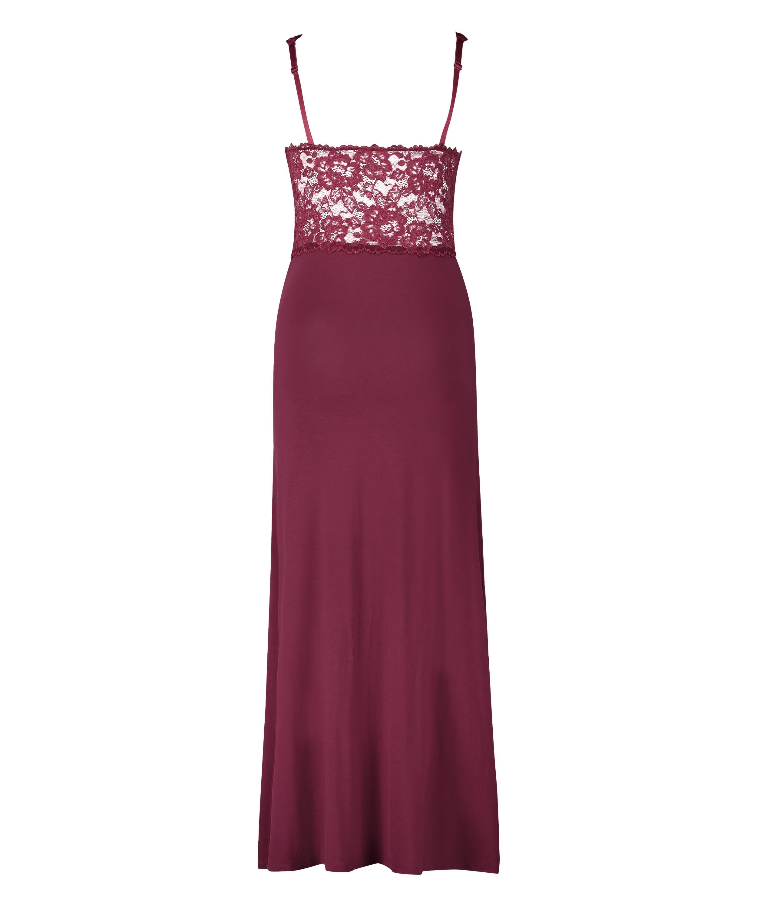 Halka Nora Lace Long, Fioletowy, main