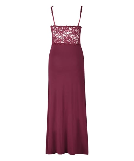 Halka Nora Lace Long, Fioletowy