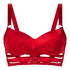 Biustonosz bralette Noeki, Czerwony