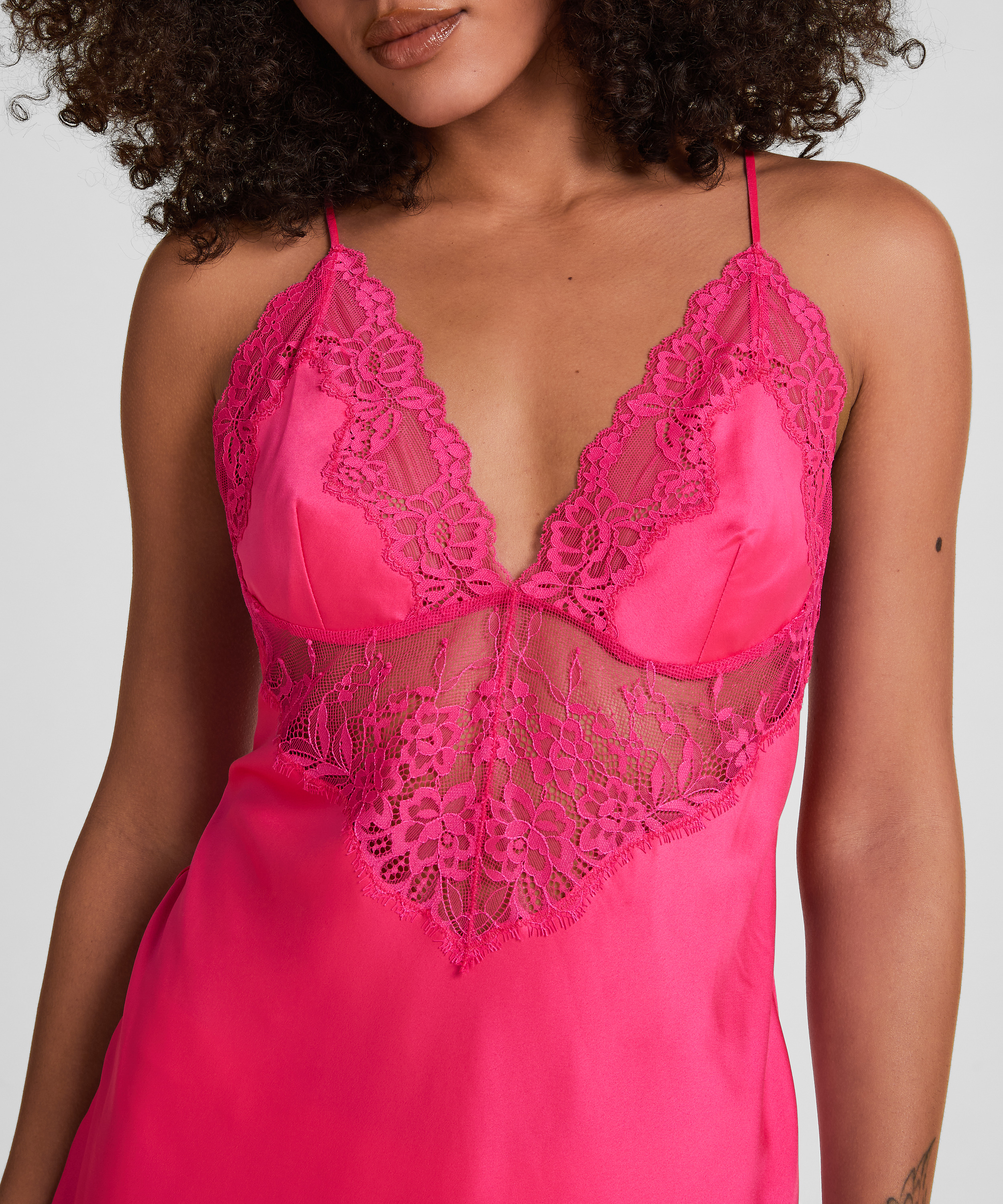 Koszula Nocna Gabrielle, R&oacute;żowy, main