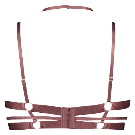 Nieusztywniony biustonosz z fiszbinami Jacky, R&oacute;żowy