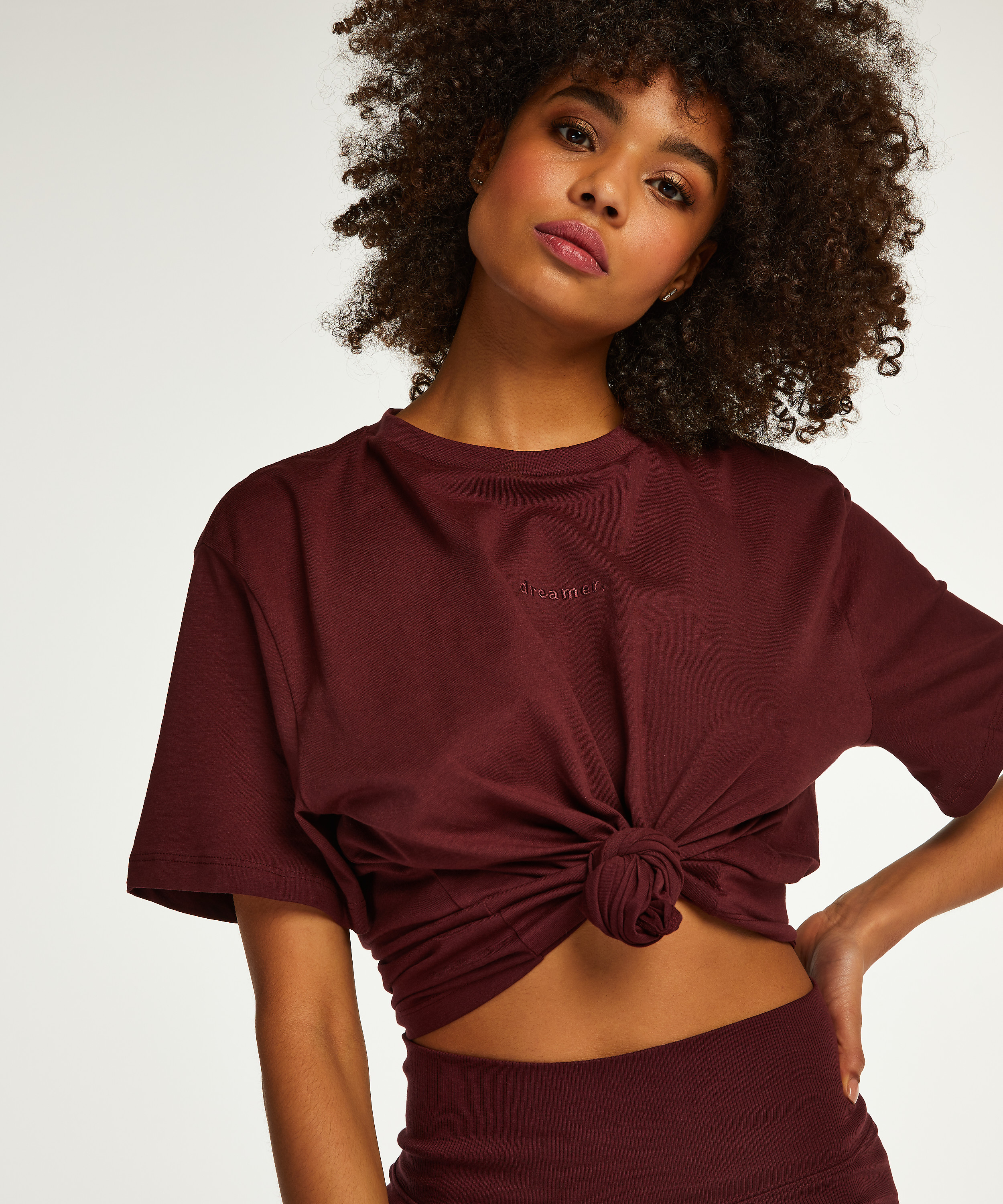 Piżama z szortami Biker, Czerwony, main