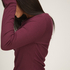 Boatneck Top, Fioletowy