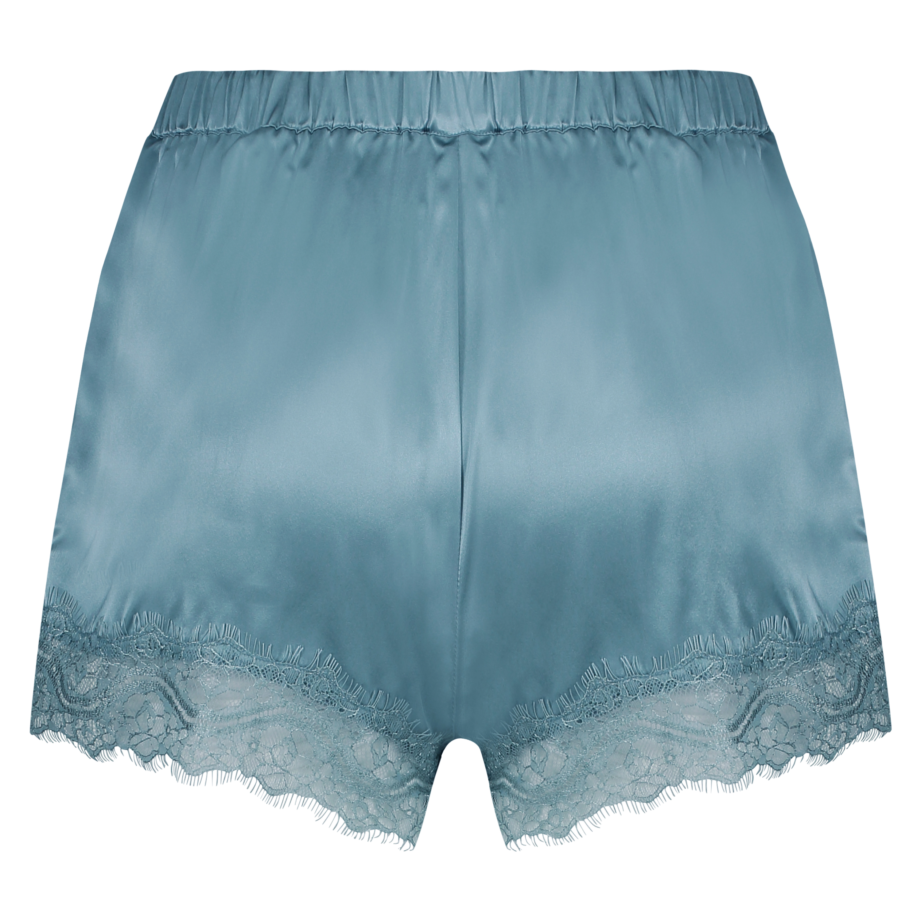 Silk pyjama shorts, Niebieski, main