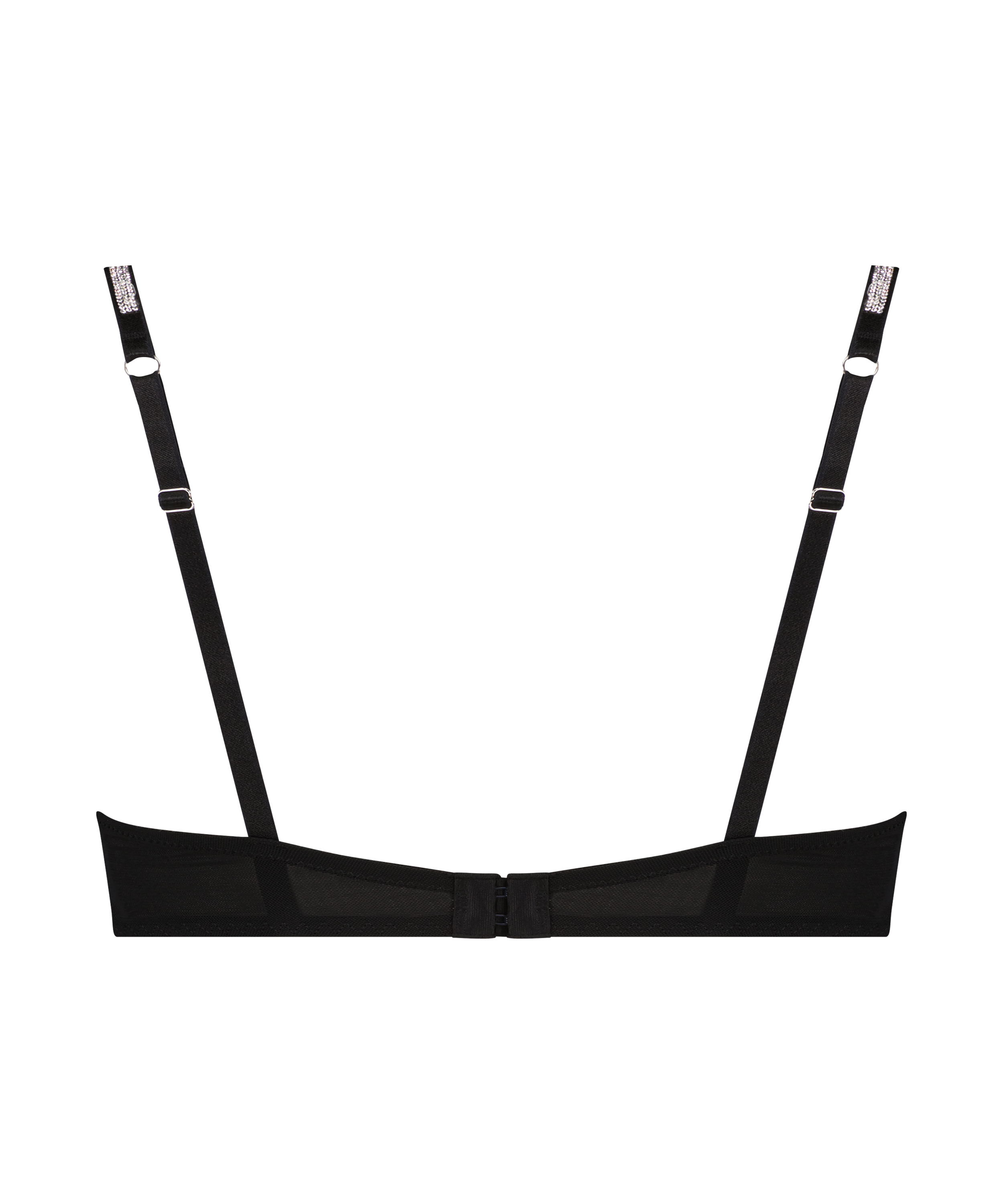 Biustonosz usztywniany z fiszbinami Beth, Czarny, main