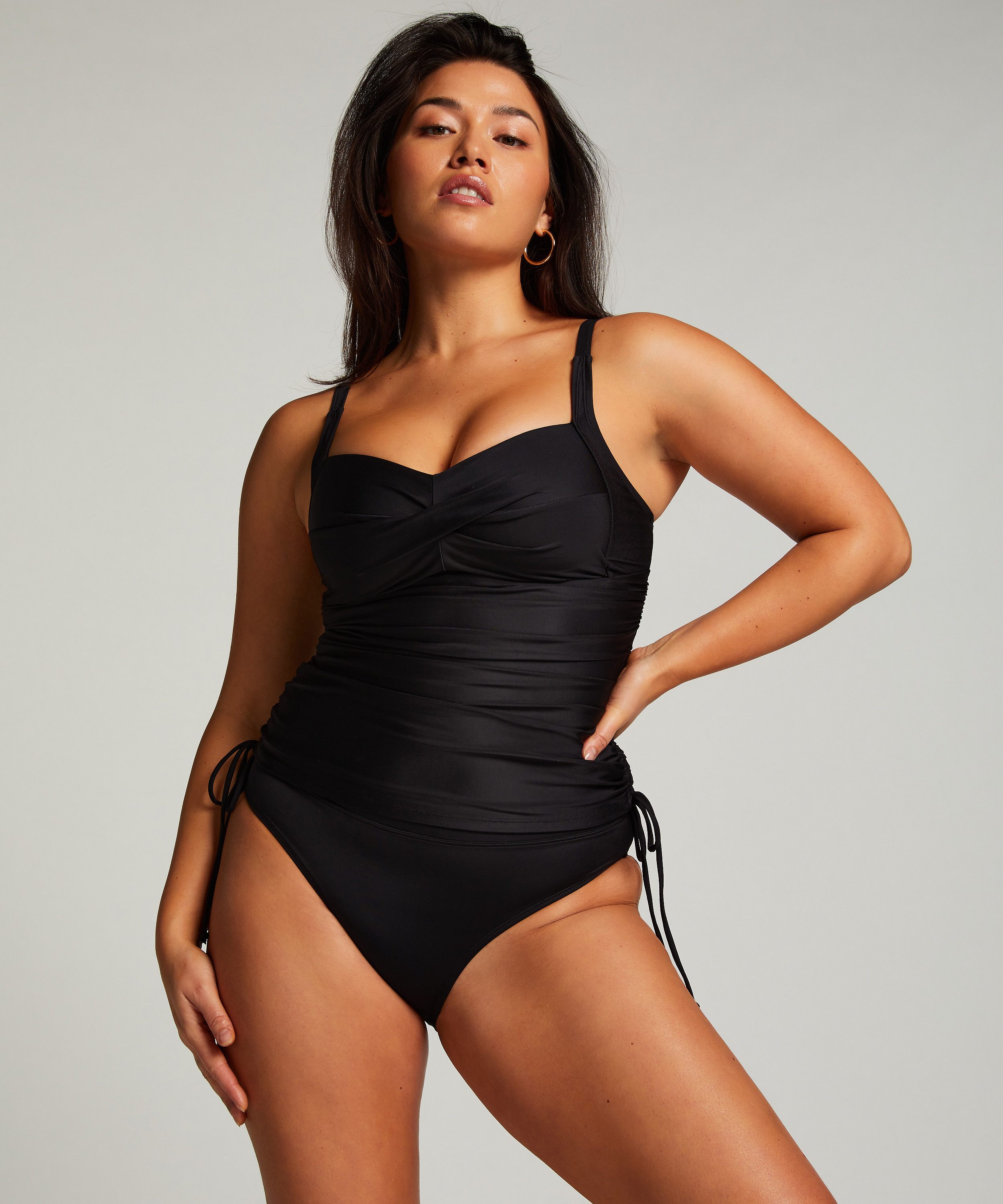 Shaping Tankini Luxe, Czarny, main