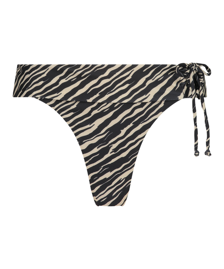 Majtki Bikini Rio Zebra, Brązowy