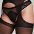 Rajstopy Open Bum, Czarny