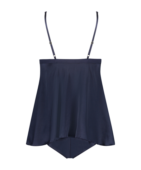 Babydoll Satin Mariah, Niebieski