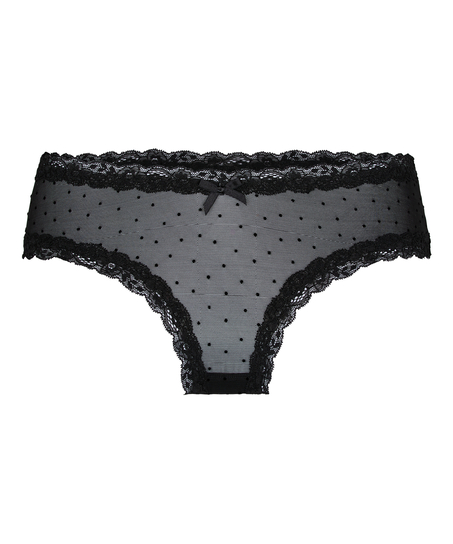 Brazyliany V-shape Mesh, Czarny